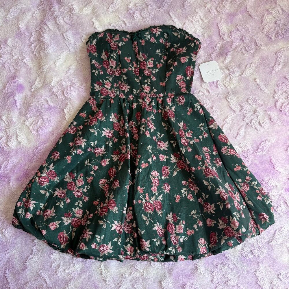 Altar'd State Clover Floral Bubble Dress, Size S